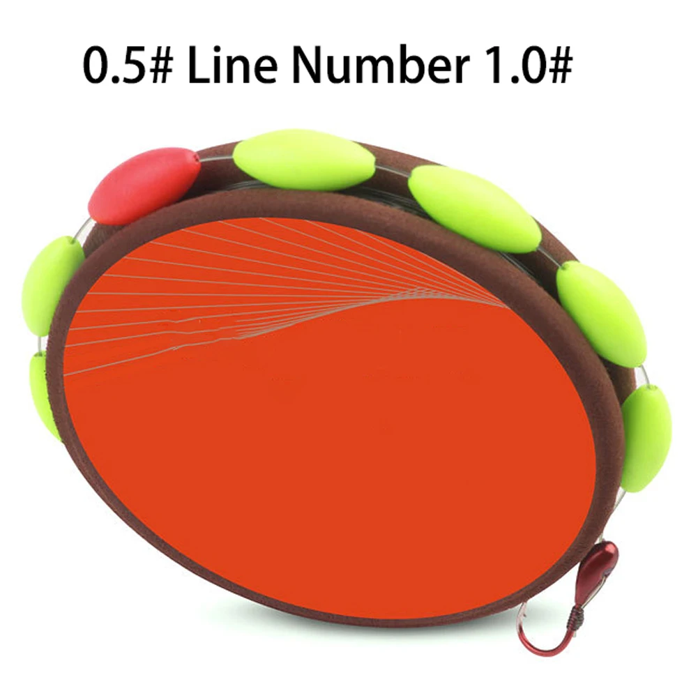 As Shown 1 Набор 4,5 м 0,3-0,8 нейлон Lijn основная линия 0,8-1,5 Vishaak Zeven Zeester drijvende легкая устойчивая леска для рыбалки на открытом воздухе vissen - Цвет: As Shown