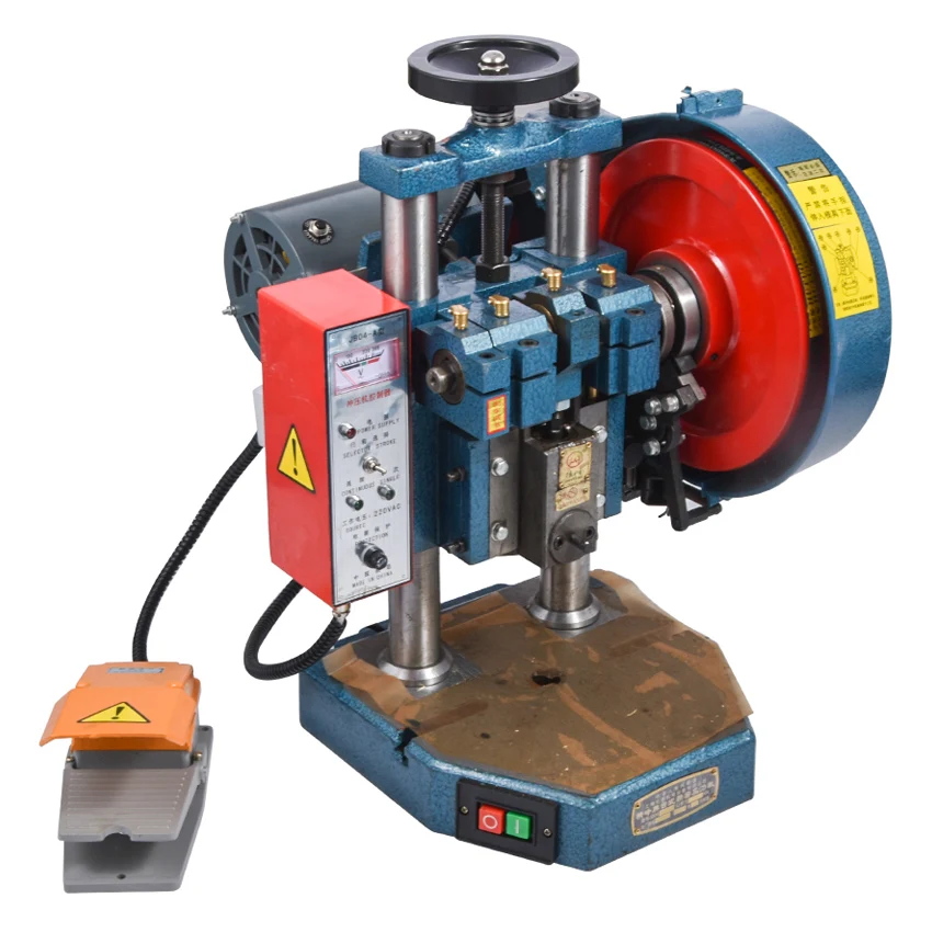 Новинка электрическая штамповочная машина с педалью ручной двухцелевой