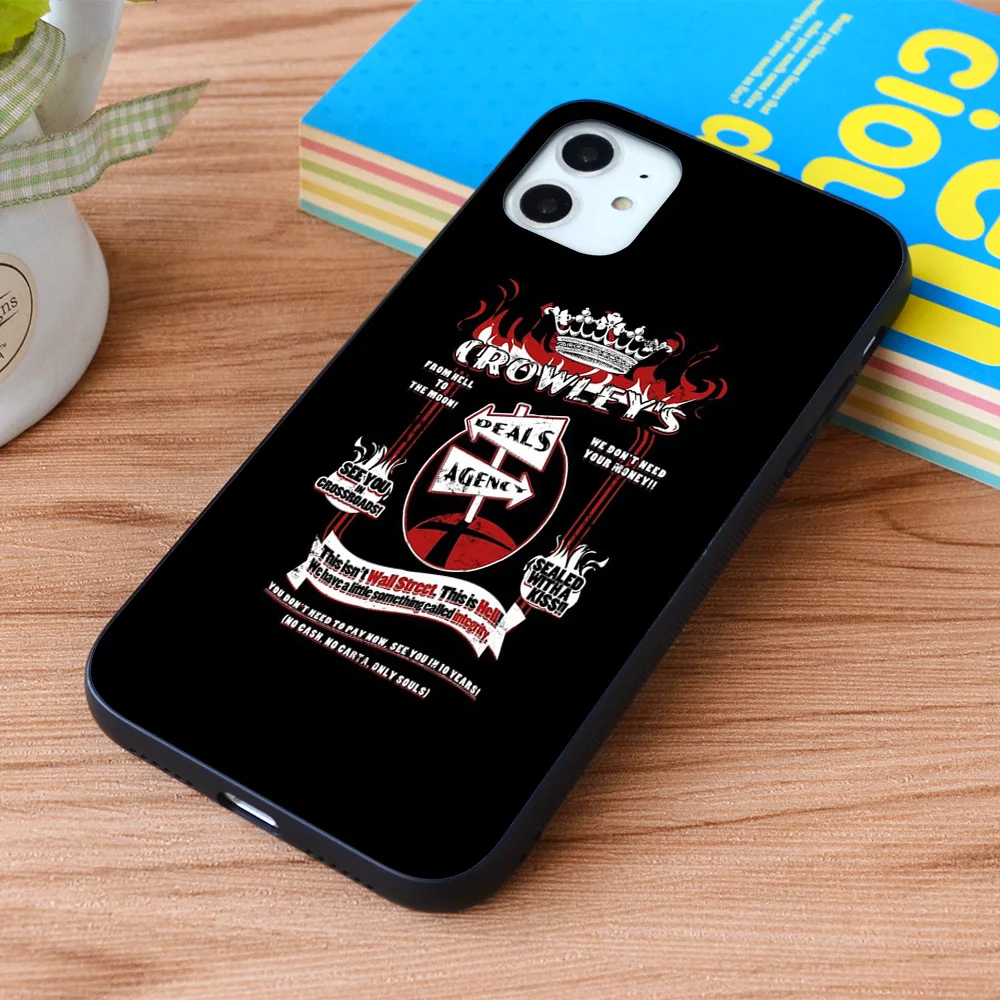 

For iPhone Crowley's Deals Agency Soft TPU border Apple iPhone Case
