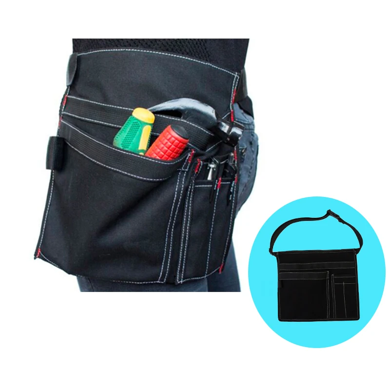 

Belt bag Multifunction Belt Tool Pouch Electrician Waist Tool Bag Convenient Work Organizer Multifunctional electrician'stoolkit