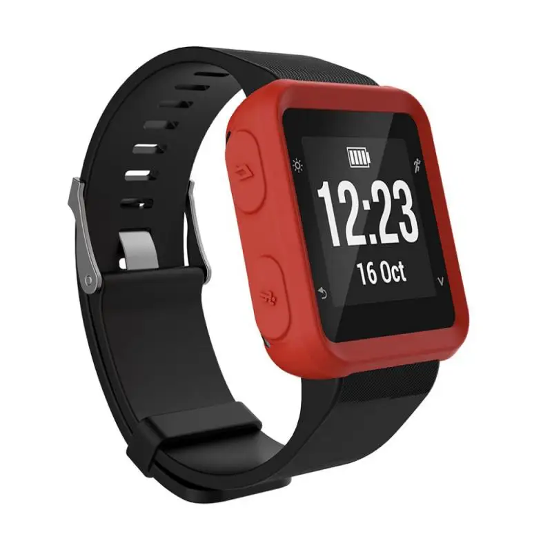 Чехол для смарт-часов Garmin Forerunner 35 30 S20 силиконовый защитный чехол с защитой от