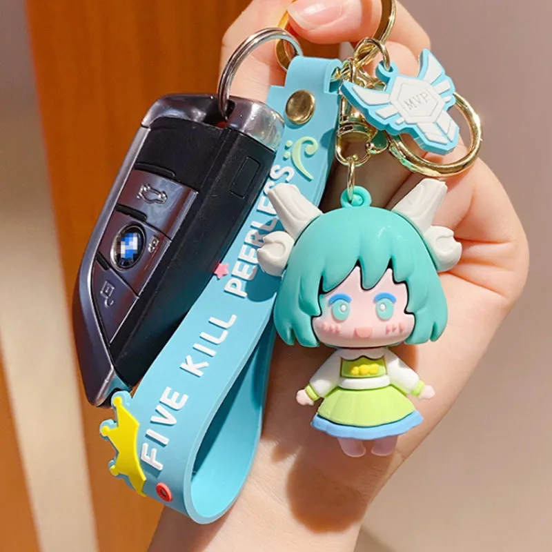 Хит продаж брелок для ключей с героями игры Glory Hero мультяшный милый подвеской