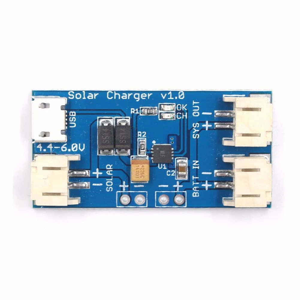 2 шт./компл. CN3065 Мини DIY USB 4 6V модуль зарядного устройства литиевой батареи Зарядка