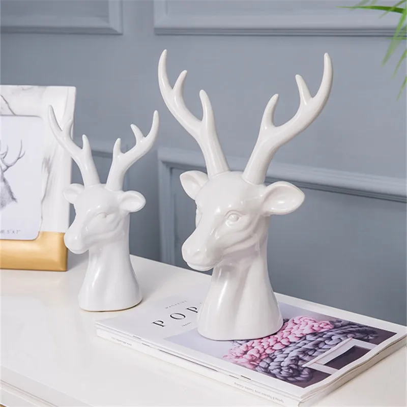 Креативное керамическое покрытие в скандинавском стиле слон единорог голова