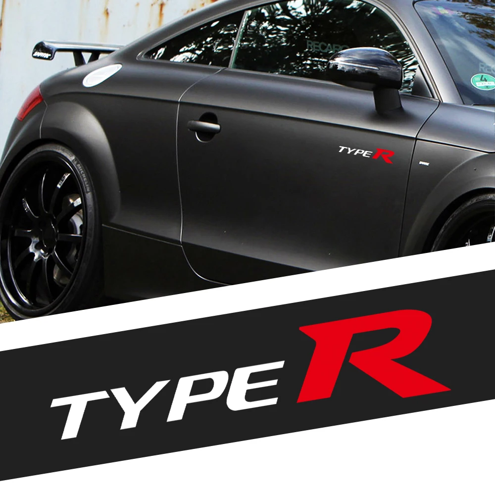 1/2 шт. Тип R эмблема багажник автомобиля окна украшения тела наклейки для Honda CR V