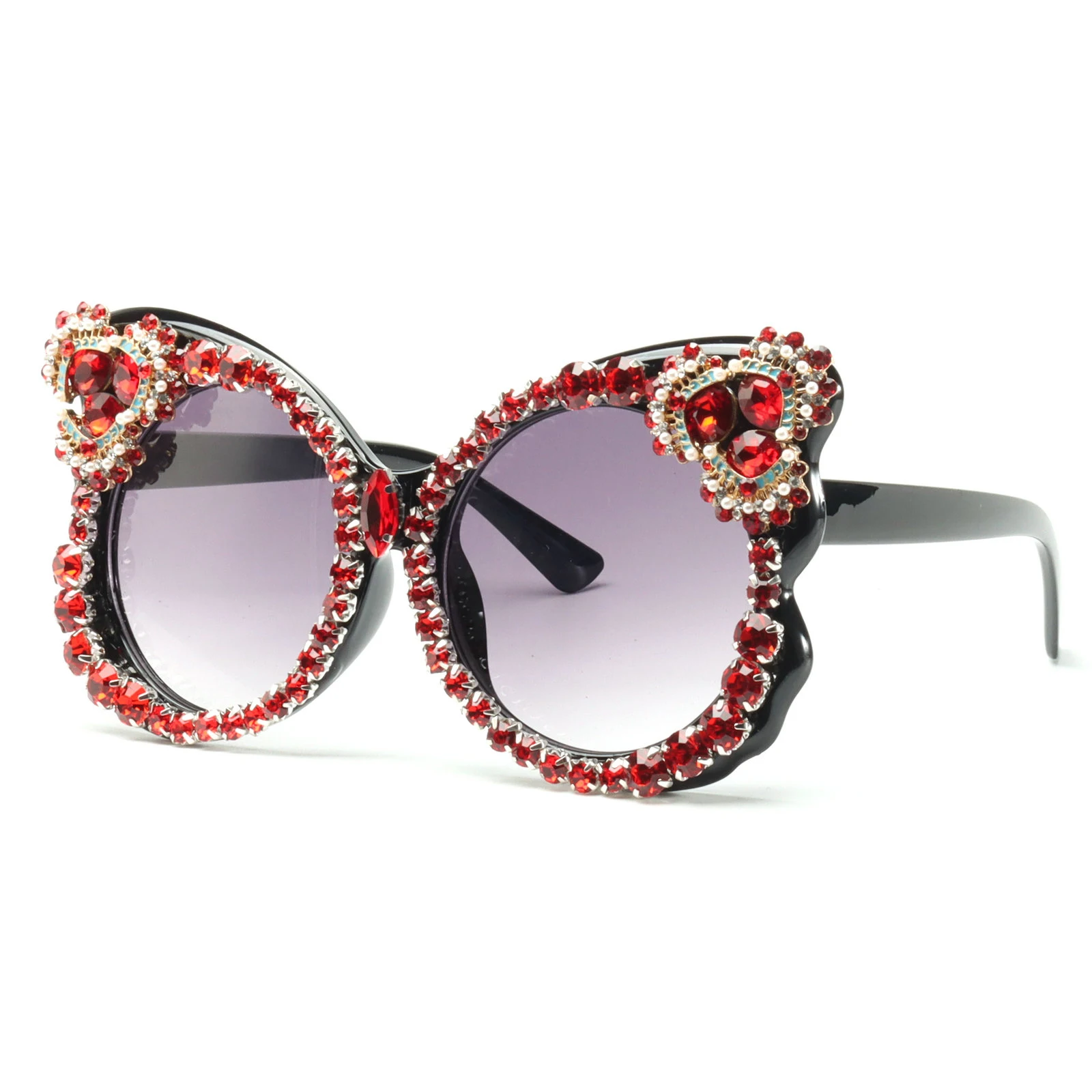 Женские солнцезащитные очки в форме бабочки вечерние ле ретро - купить по