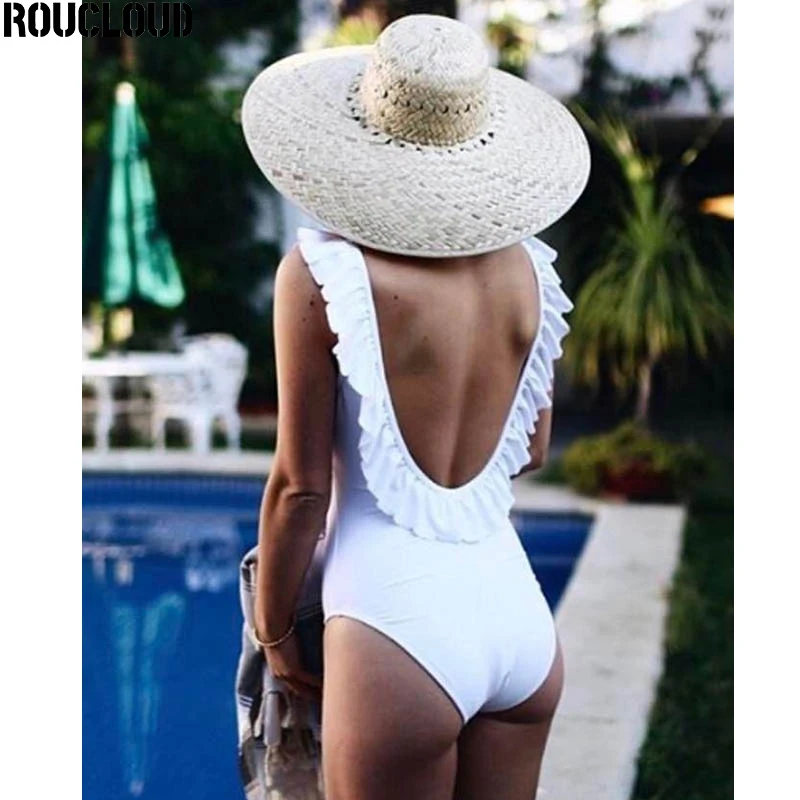 2019 Новый сексуальный цельный купальник Женская одежда для плавания купальный