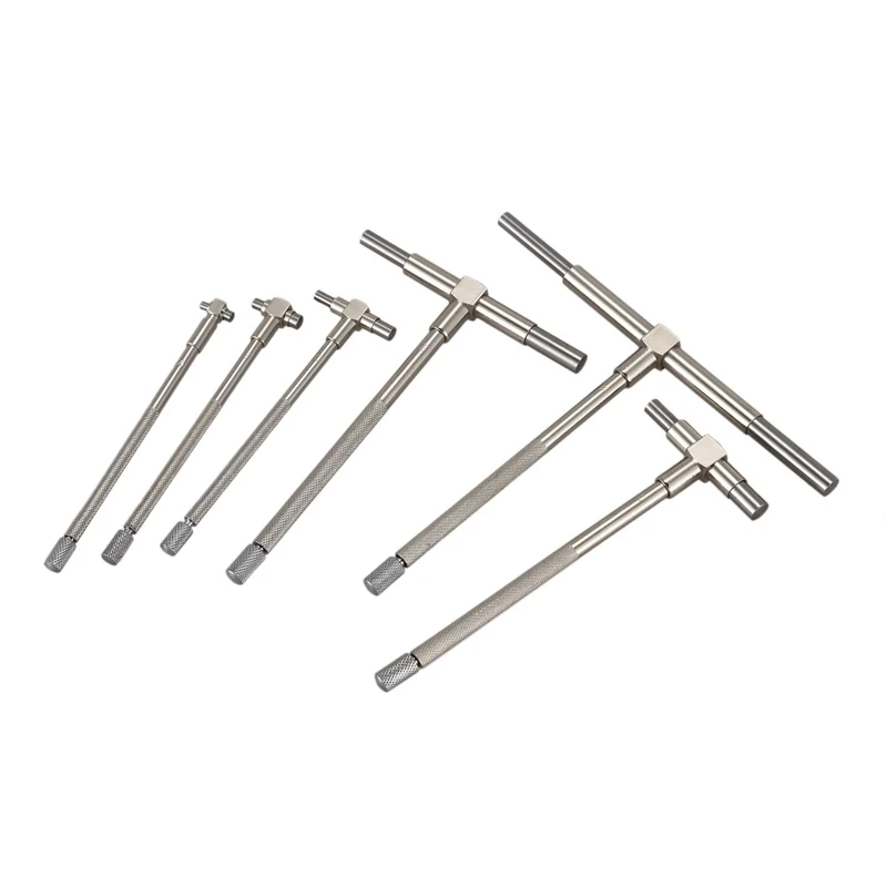 6 шт. набор телескопических манометров мини измерительных отверстий инженерный 8