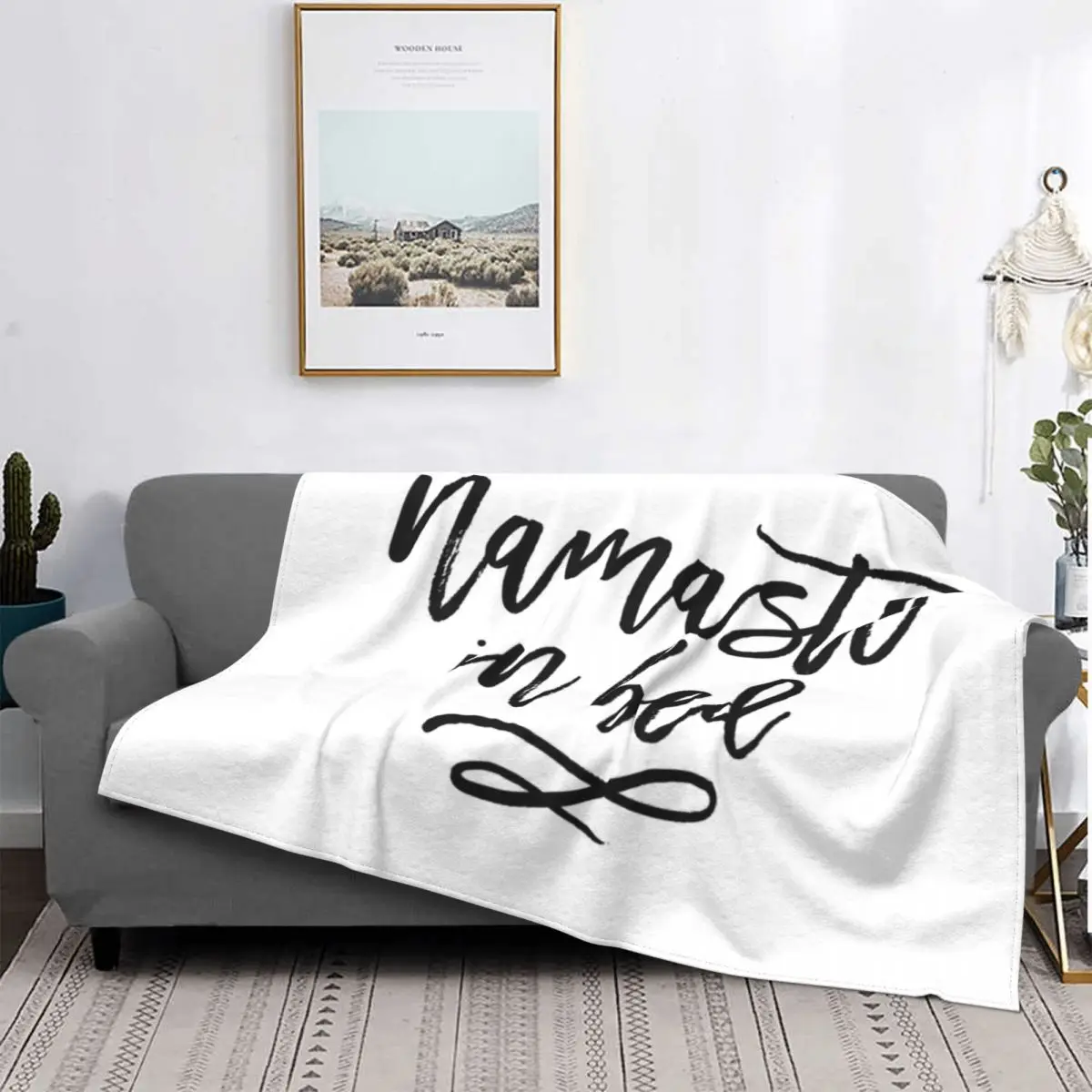 

Намасте-Манта с изображением типографии веселая, для cama colcha, edredones a cuadros, sofah, Manta de muselina, colcha de verano