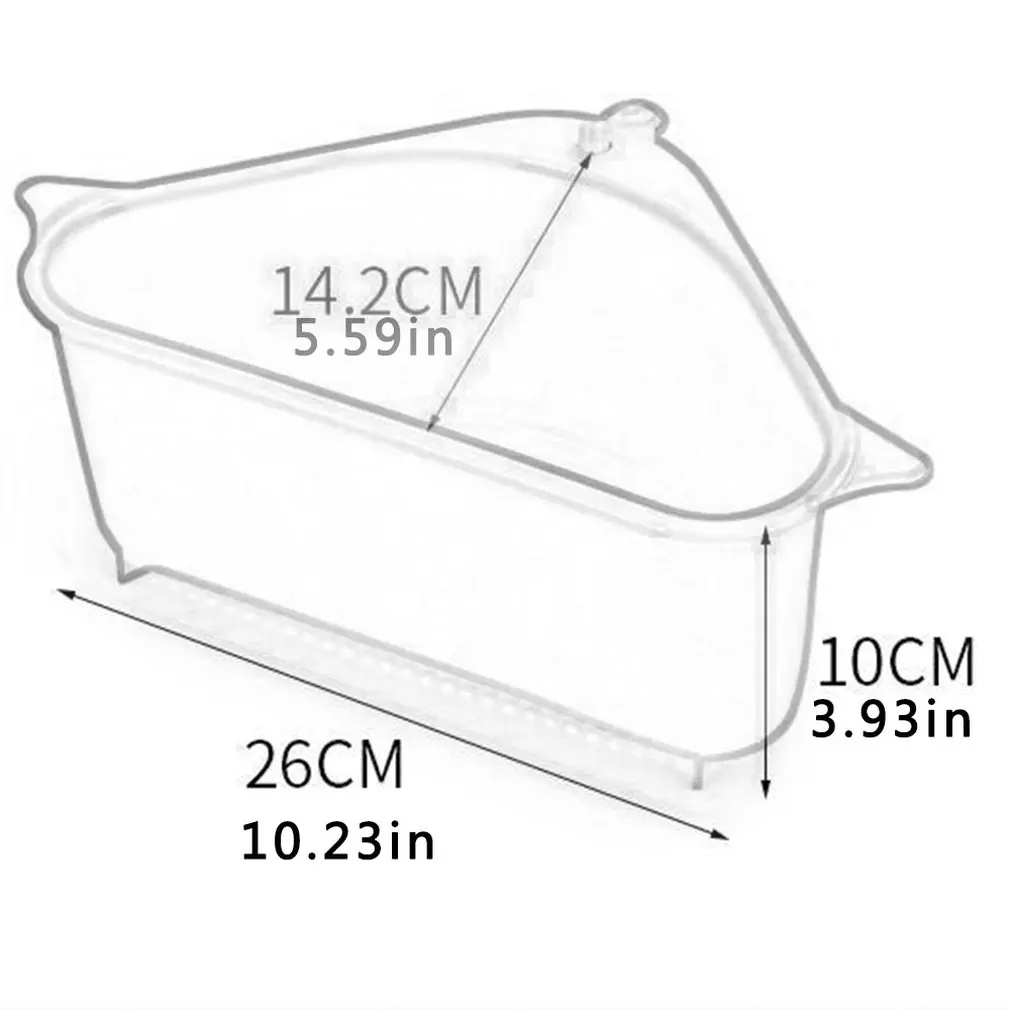 

Drainage Trash Basin Hanging Basket Kitchen Sink Peel Sponge Vegetable Leaf Box Basket Rag Storage Sucker