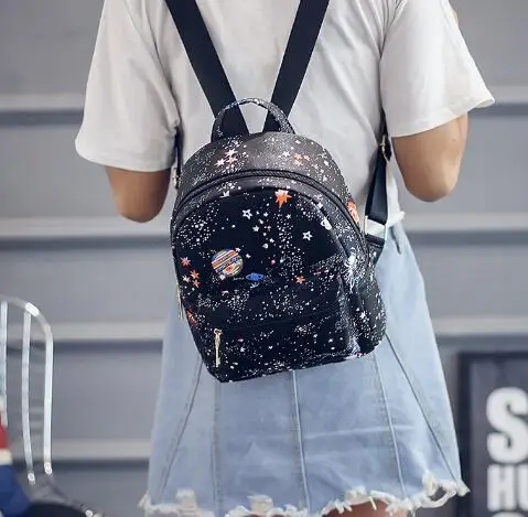 Фирменная новинка женский роскошный рюкзак с принтом маленькие