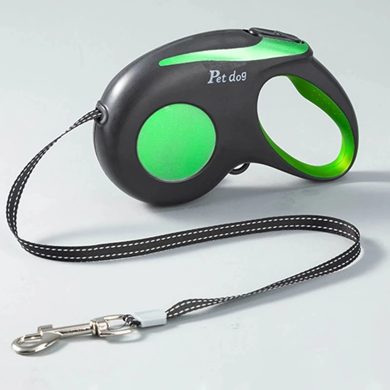 

3m 5m Quality Durable Cat Dog Leash Automatic Retractable Nylon Cat Lead Extension Puppy Walking Running Lead Roulette for Dogs