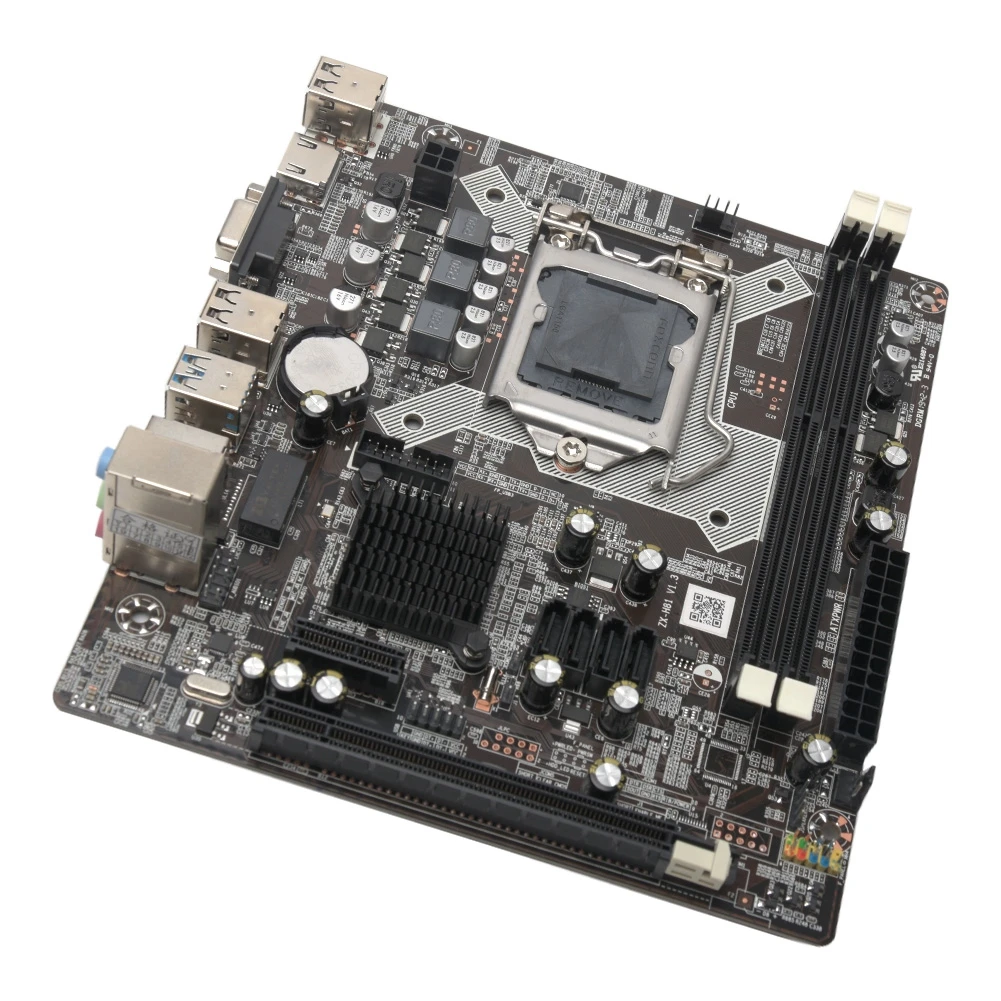 H81 LGA 1150 материнская плата разъем LGA1150 Micro ATX настольный USB 3,0 двухканальный 16 ГБ DDR3 для Xeon Intel i3 i5 i7