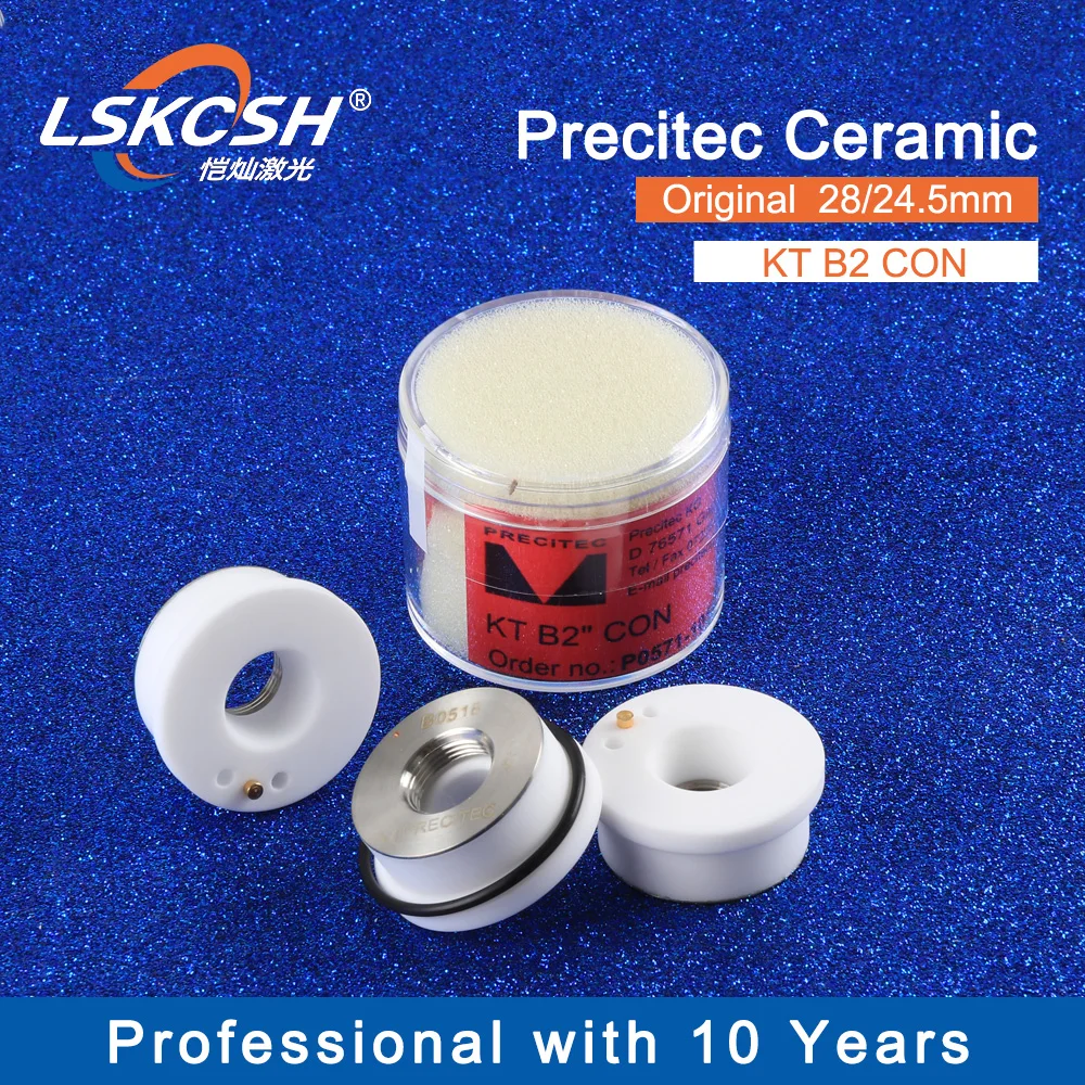 Оригинальный керамический держатель сопла LSKCSH Precitec KT B2 с P0571-1051-00001 Dia.28/24 5 мм M11 для