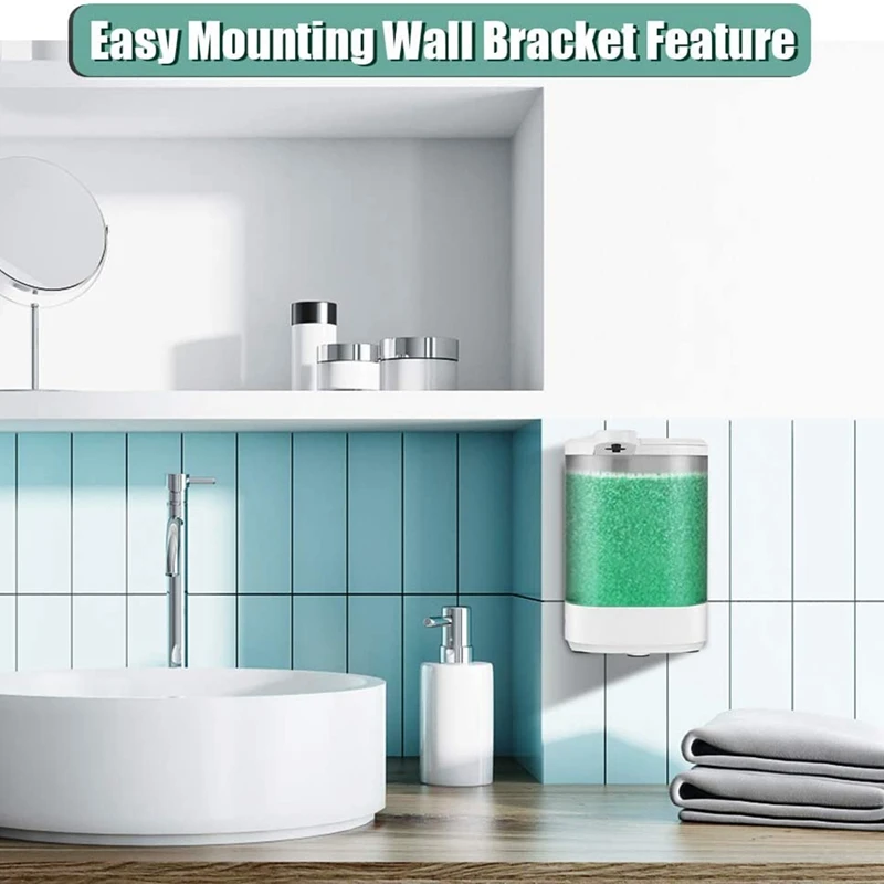 

1000ML Large Capacity Automatic Soap Dispenser, Rechargeable Touchless Infrared Motion Sensor Soap Dispenser for Home