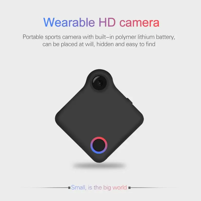 C1 Магнитная Мини Wifi ip камера безопасности 720P P2P датчик движения монитор