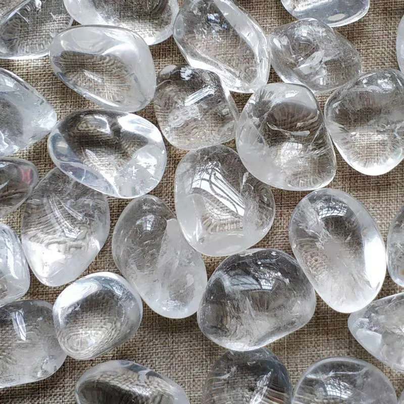 Натуральный прозрачный кварцевый кристалл драгоценный камень большие частицы