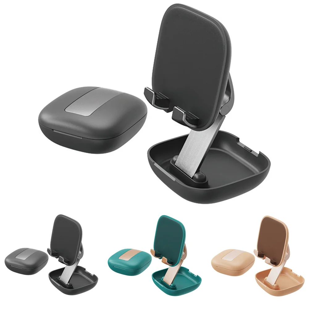 

Phone Holder Stand Fold Mobile Smartphones Pocket Desktop Bracket Phone Holder Foldable Mobile Phone Stand Desk For iPhone 7 8