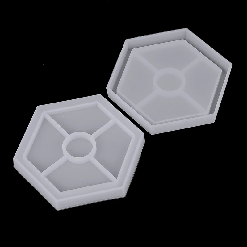 4 шт. шестигранные силиконовые подставки для ремесла | Дом и сад
