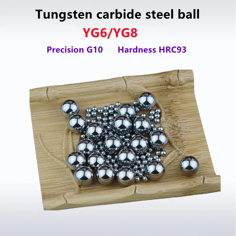 4pcs carbide Alloy balls YG6 Cemented carbide ball Tungsten steel ball YG8 11 11.5 12 12.5 13 13.5 14 14.5 15 15.5 16 16.5 mm
