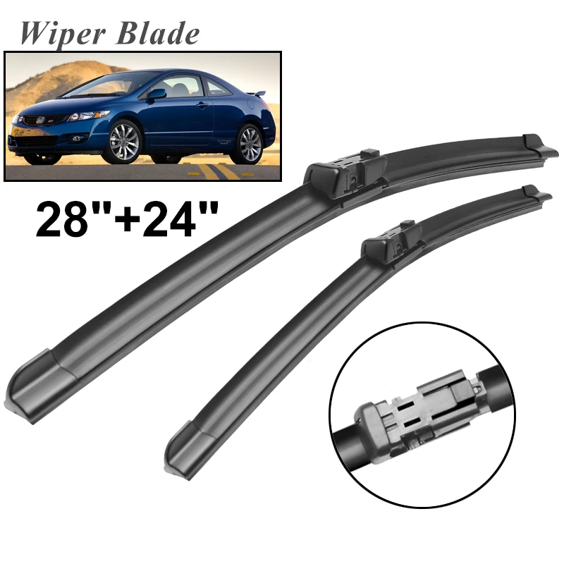 

Щетки стеклоочистителя okoавтомобильные для Honda Civic 2006-2011, 28 + 24 дюйма
