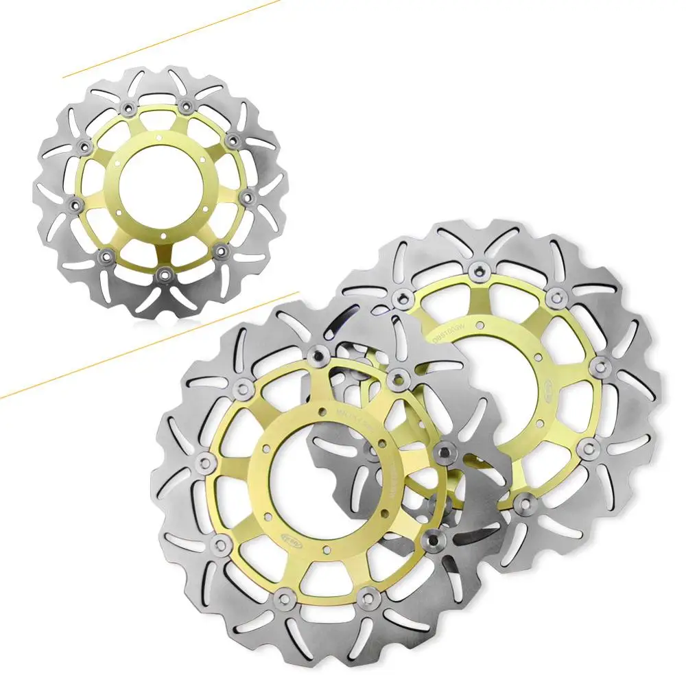 LUCKMART передние тормозные роторы диск и колодки комплект для Honda GL1800 Goldwing 2001-2015