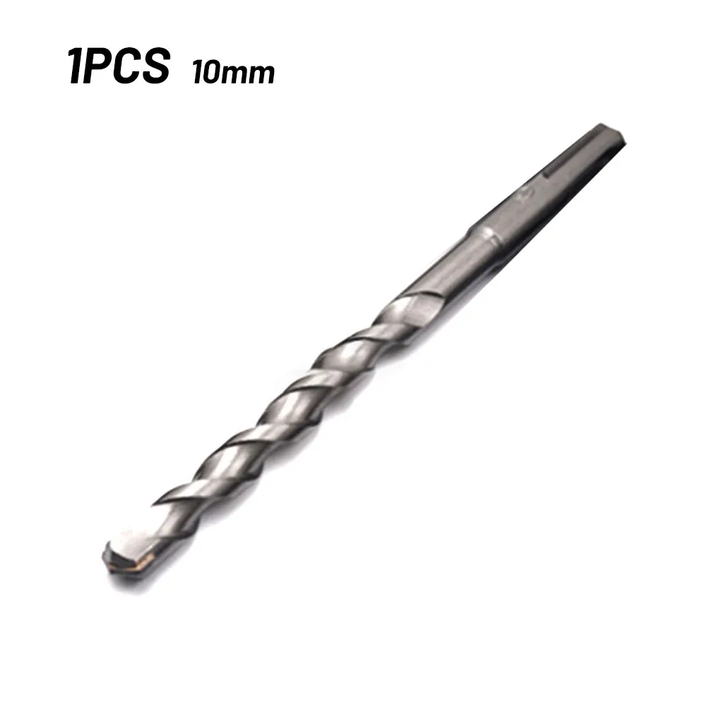 

6PCS Two-pit Two-slot Electric Hammer Round Shank Drill Bit Percussion Bit 6mm, 8mm, 10mm, 12mm, 14mm, 16mm Drill