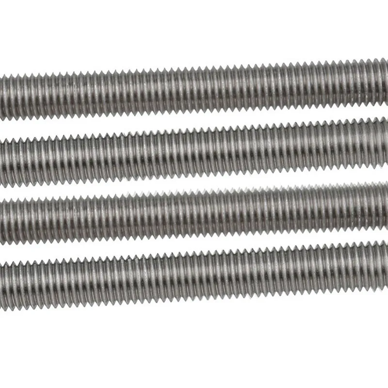 304 полная резьба из нержавеющей стали стержень шпилька правая ручная свинцовый