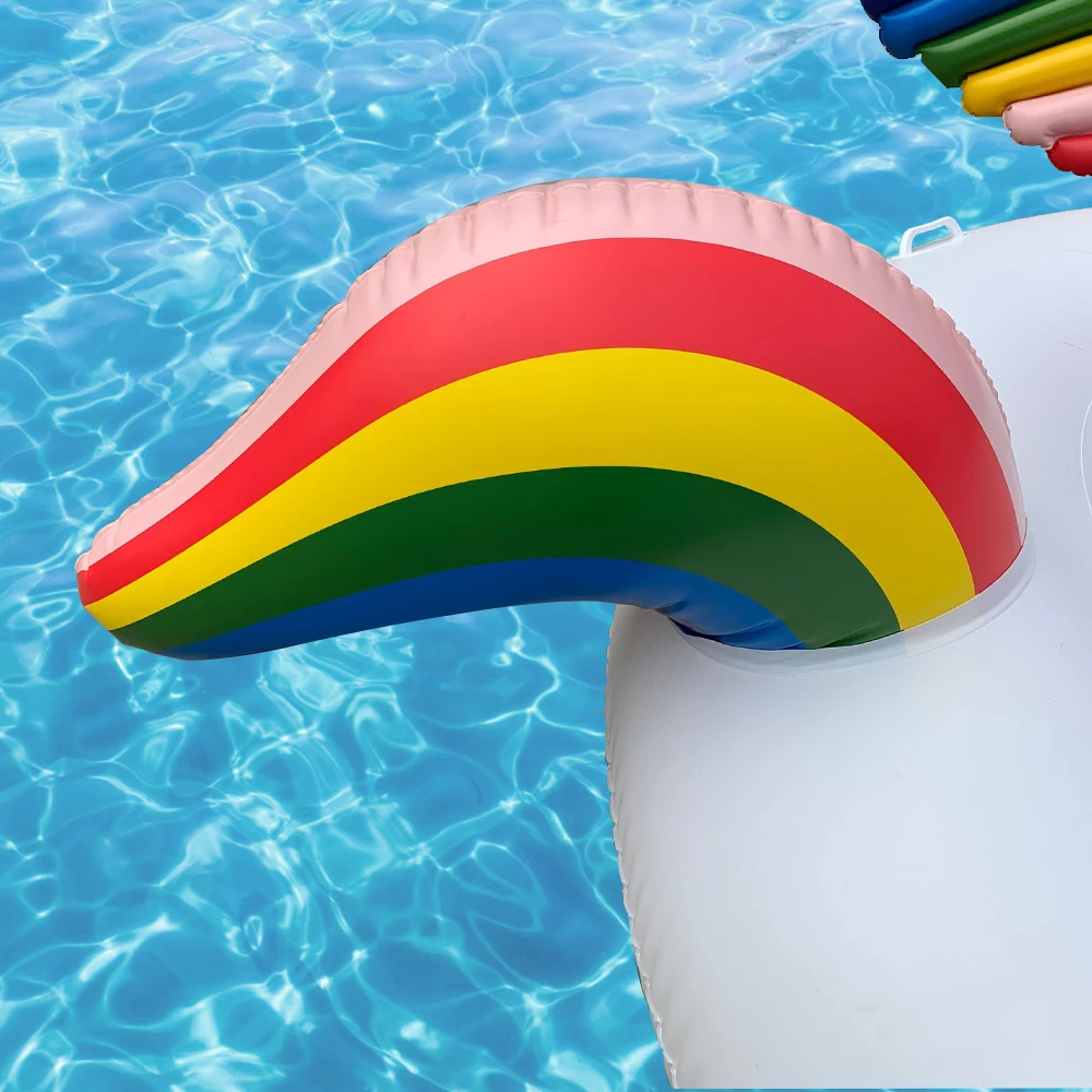 Прямые продажи с фабрики ПВХ гигантский надувной Единорог поплавок вечерние