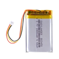 3 7v 1800mah lithium polymer rechargeable battery with jst 1 25mm 3pin connector for mp3 camera gps 803450 corsair void pro