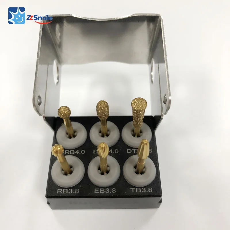 Promotion CE Approved NEW Dental Implant Instruments Round Bur Kit/ mini tool box/dental burr set | Красота и здоровье