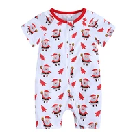 newborn romper christmas cotton babyjumpsuit short sleeved baby clothing one piece summer baby clothes