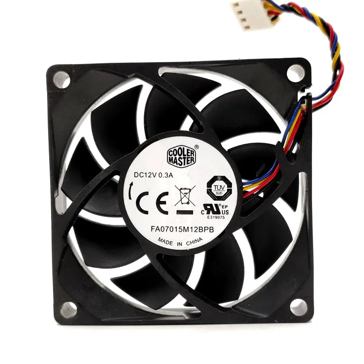 70 мм 7 см Cpu PWM бесшумный охлаждающий вентилятор FA07015M12BPB 7015 70X70X15mm DC 12V 0.3A тихий