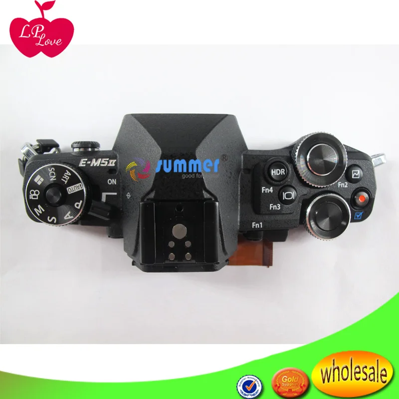 Test OK EM5 II Top Cover For Olympus E-M5 Mark Camera Replacement Unit Repair Parts With Shutter Button Power Switch | Электронные