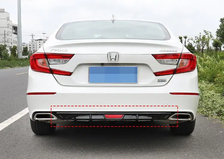 Для HONDA Accord ABS задний бампер диффузор защитные бамперы для 2018-2019 Боди Комплект
