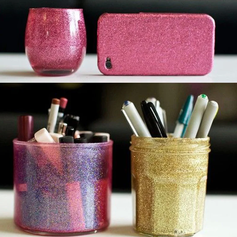 No.23 розово красный блестящий порошок мелкая яркая Акварельная жемчужная пудра