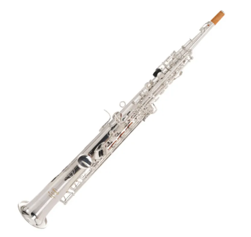 SADSN SS-500S Bb Tune сопрано саксофон латунь посеребренный B плоский Новое поступление