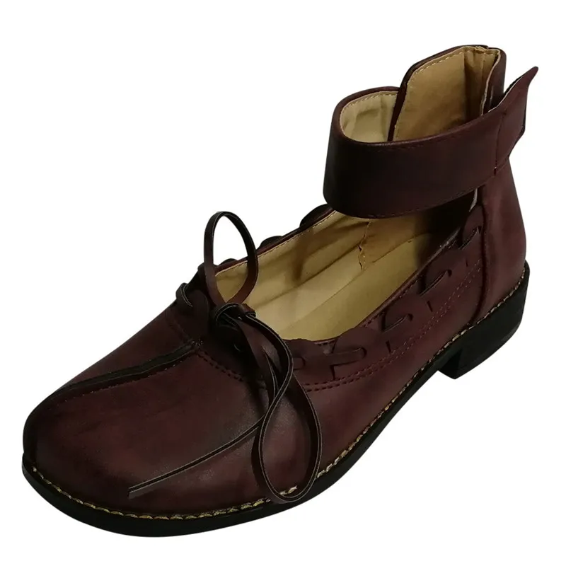 Сандалии женские из натуральной кожи удобные босоножки ручной работы с круглым