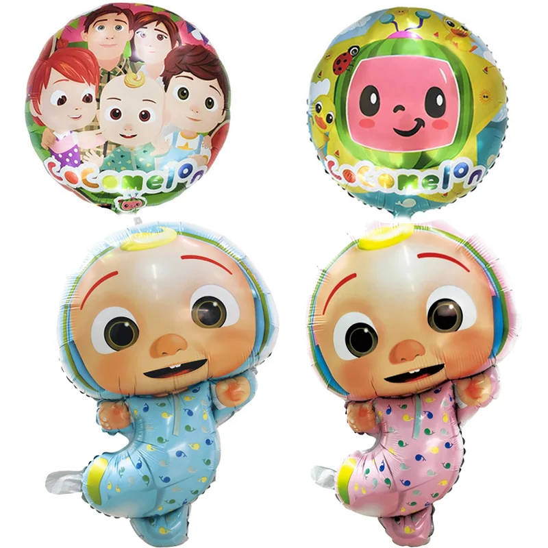 Воздушный шар из фольги для детского дня рождения розовый синий | Дом и сад