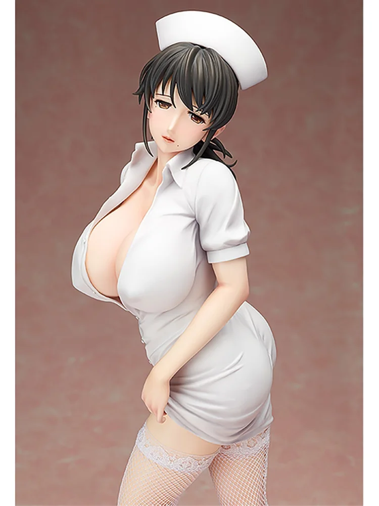 

42CM FREEing Mami Akabane Sexy Figure Nurse Death Penalty Hospital Akawa Asami PVC Action Figure Adult Collection Model Toys