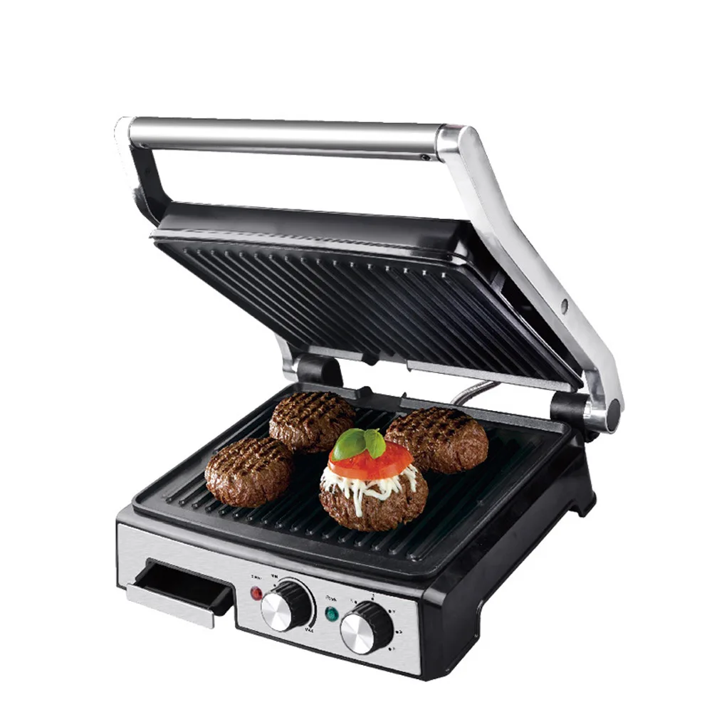 Electric Barbecue Grill Household Smokeless Multi-Function Non-Stick Barbecue Electric Grill Pan-Shabu Barbecue Cooking Machine