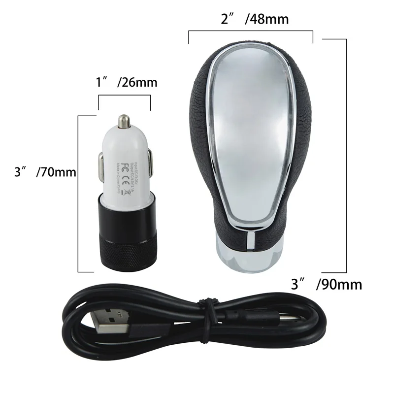 Универсальная сенсорная светодиодная ручка переключения передач POSSBAY с