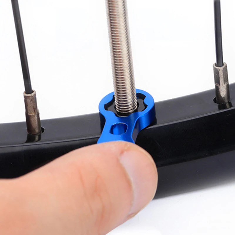 

Bicycle Valve Nut With Tool Set Road Bike MTB Valve Fixed Nut Washer Tire Waterproof Protection Accessories 5Pcs