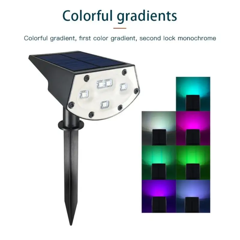 

Solar LED Light Outdoor RGB Colorful Garden Lights Solar Garden IP65 Waterproof Landscape Lights Garden Decoration Outdoor