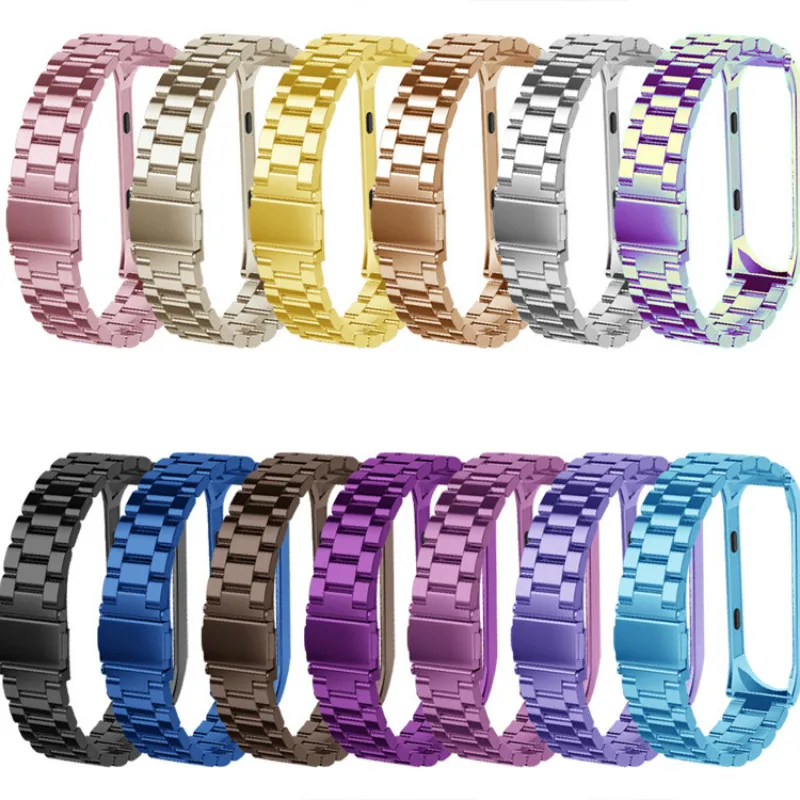 2019 новейший браслет из нержавеющей стали аксессуары для Xiaomi Mi Band 3 4 металлический