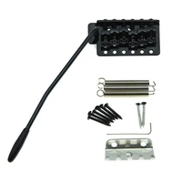 zinc alloy st electric guitar single shake string board bridge tremolo locking system for stratocaster guitar parts