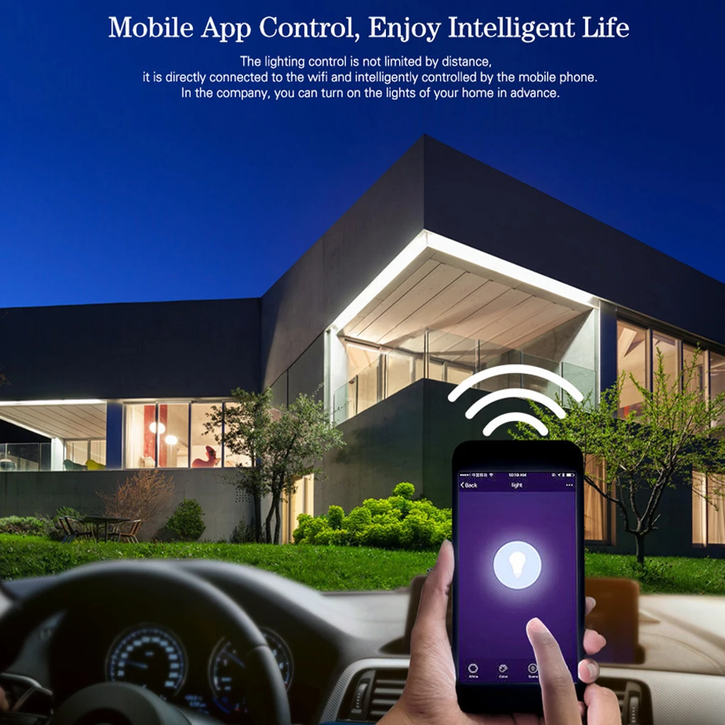 

60W WiFi RGB Ceiling Lights For Living Room Bluetooth Music Smart APP Remote Control Lamp Led Ceiling Light Fixture Home Bedroom