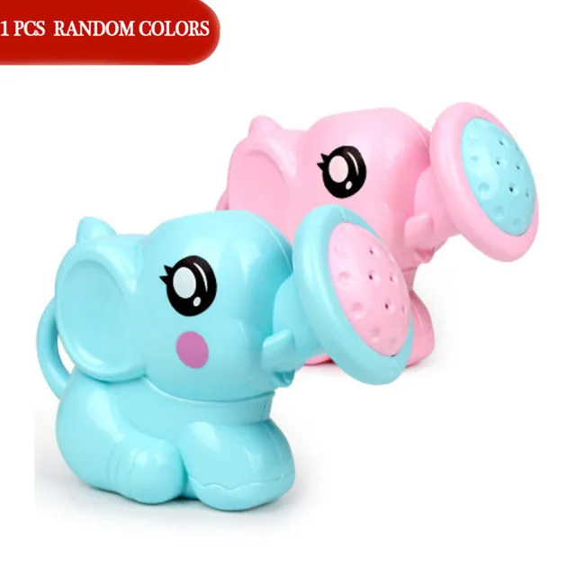 XMJ-0134-elephant 1 шт., милые Мультяшные морские животные Черепаха, классические детские игрушки для купания, заводные на цепочке, детские пляжные игрушки для купания - Цвет: XMJ-0134-elephant