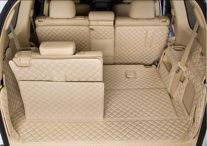 Полный Комплект ковриков для багажника автомобиля Toyota Land Cruiser Prado 150 7 сидений 2021