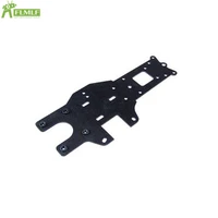 carbon fiber rear engine chassis plate fit for 15 hpi rofun baha rovan km baja 5b 5t 5sc toys racing games parts